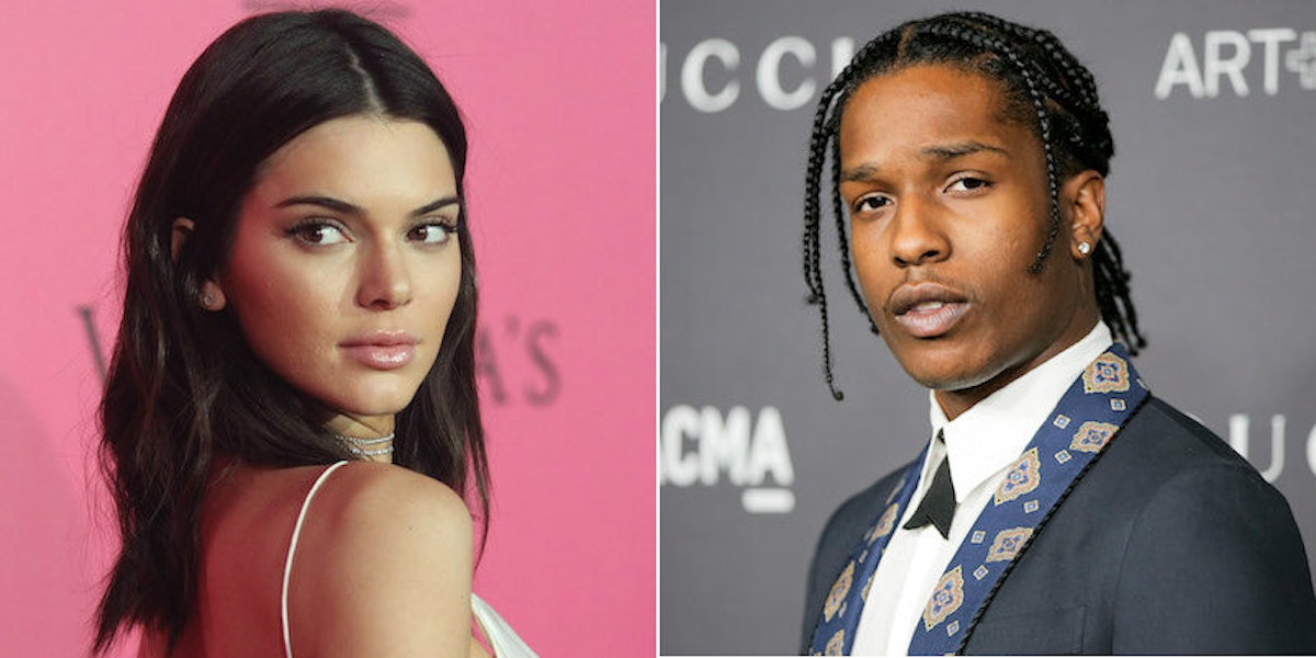 Kendall Jenner And A$AP Rocky Rendezvoused In Paris