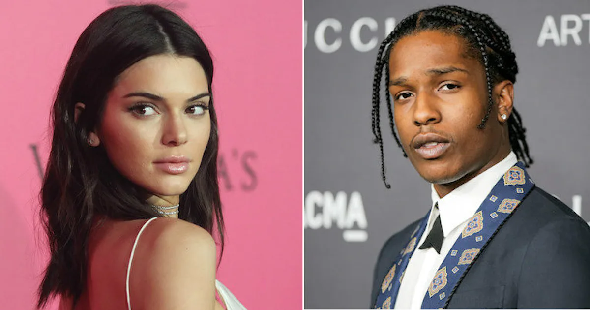 Kendall Jenner And A$AP Rocky Rendezvoused In Paris