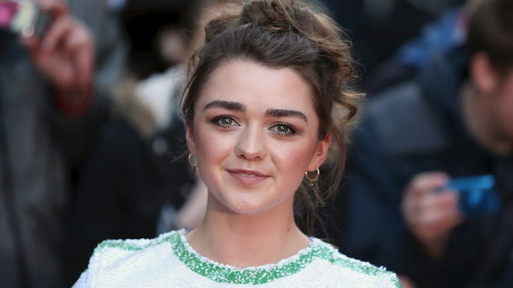 'Game Of Thrones' Star Maisie Williams Drinks Beer At Event