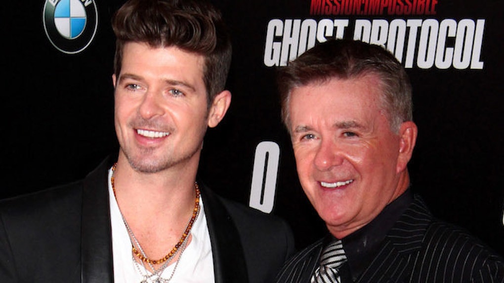 Robin Thicke On His Father Alan Thicke's Death
