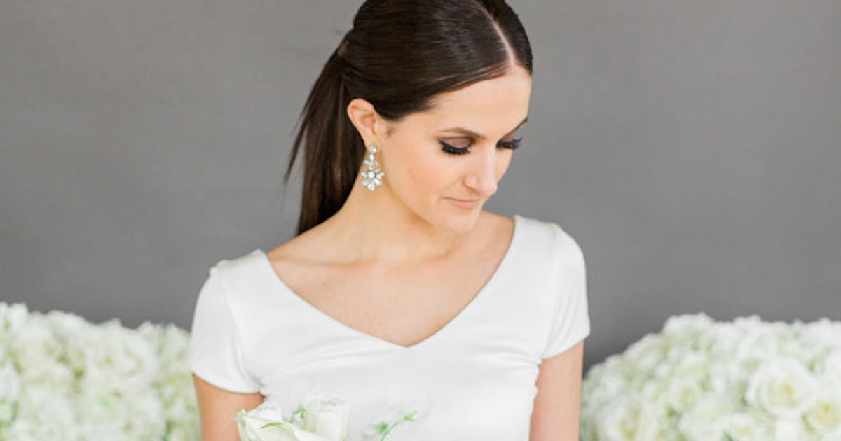 This Designer’s T-Shirt Wedding Dress Is Beautiful