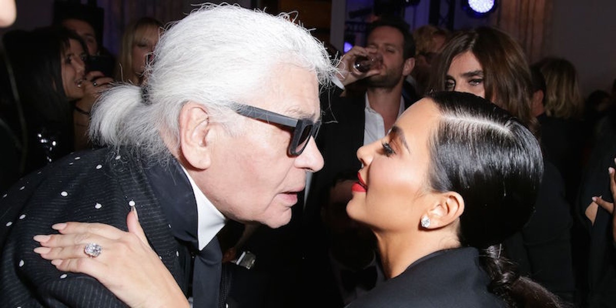 Kim Kardashian West got two Chanel bags from Karl Lagerfeld after photo  shoot