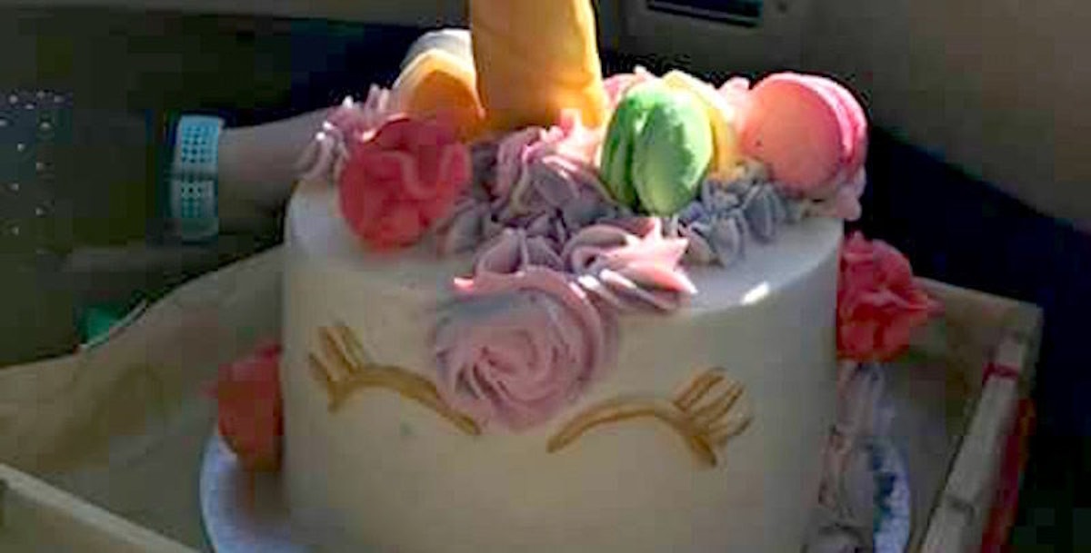 Little Girl Gets An XRated Unicorn Birthday Cake