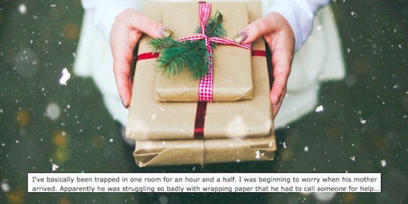 gift wrapping for boyfriend