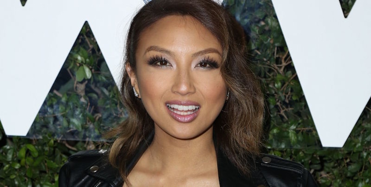 Jeannie Mai Shares Boob Sweat Hack For The Golden Globes