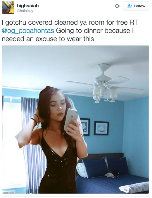 Girl's Twitter Mirror Selfie Goes Viral Because Of Messy Room
