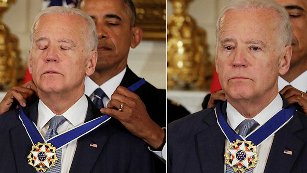 President Obama Awards Vp Joe Biden With Medal Of Freedom