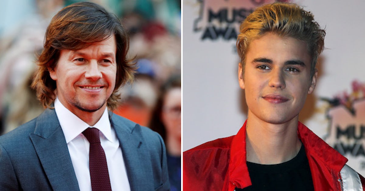 Mark wahlberg justin bieber sales