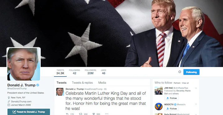 Donald Trump Reveals His Twitter Plans As President