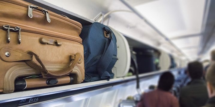 american airlines overhead bin