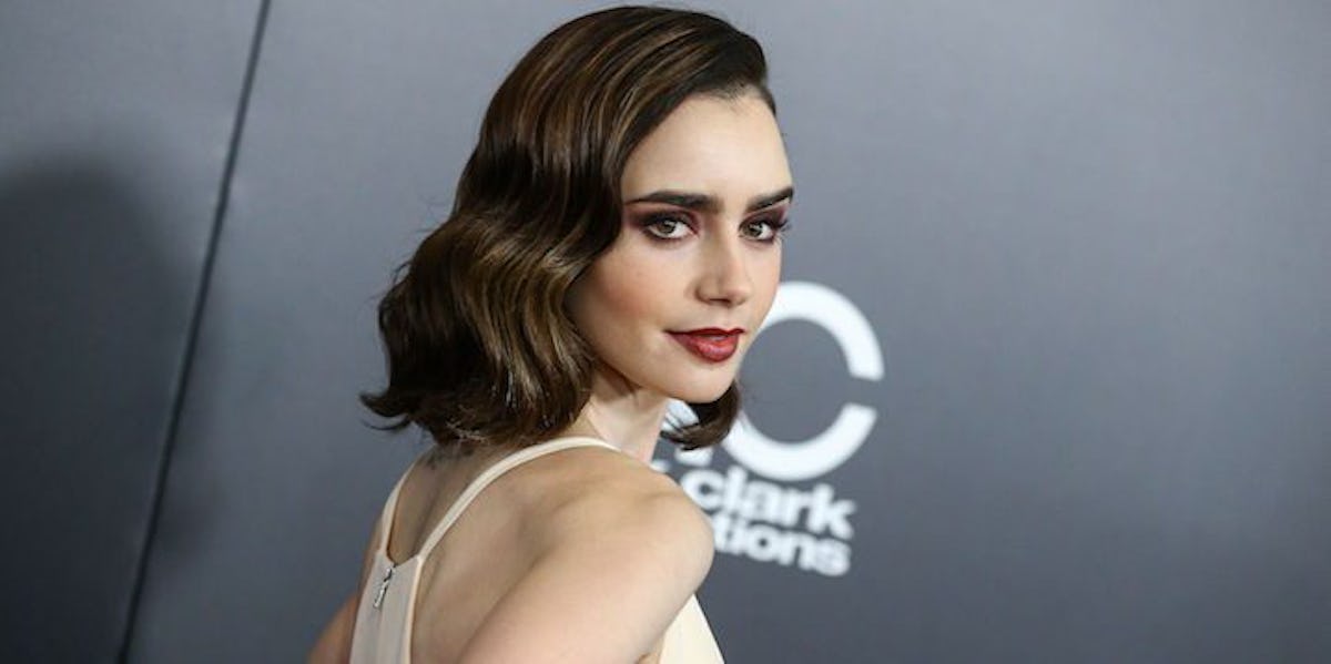 Lily Collins Opens Up About Having An Eating Disorder