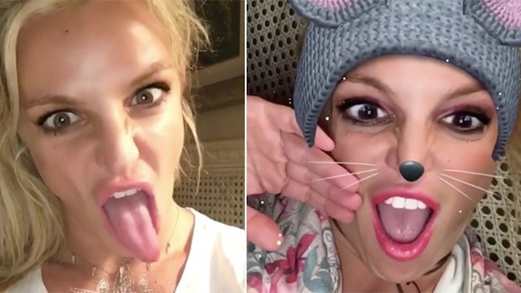 Britney Spears Joined Snapchat And Posted Videos