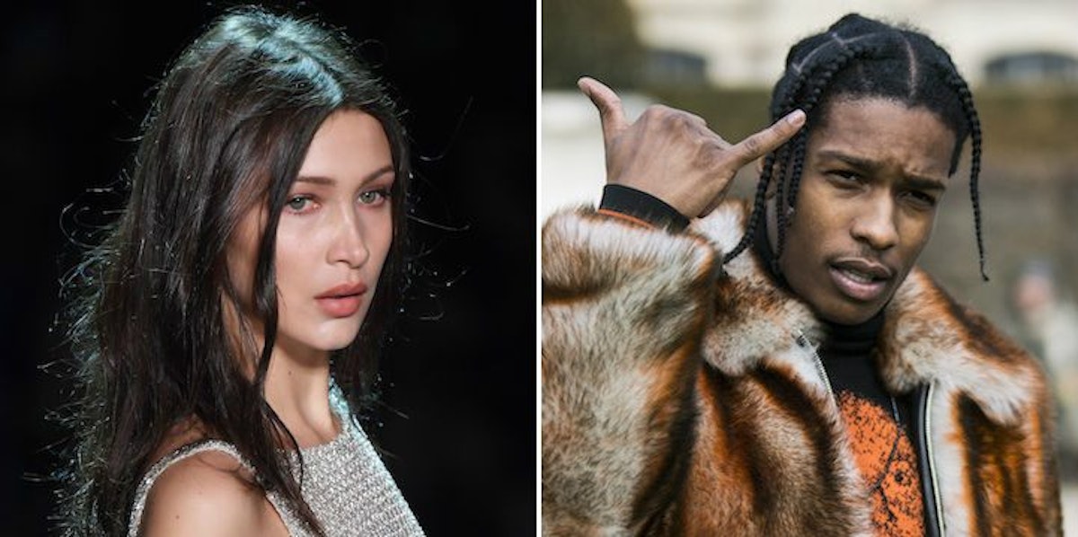 Bella Hadid And Aap Rocky Spotted Partying 