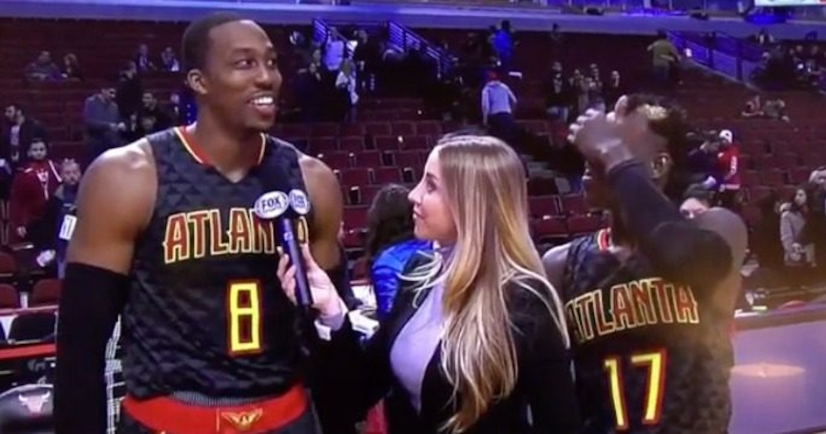Hawks Dwight Howard Makes D Jokes During Postgame Interview