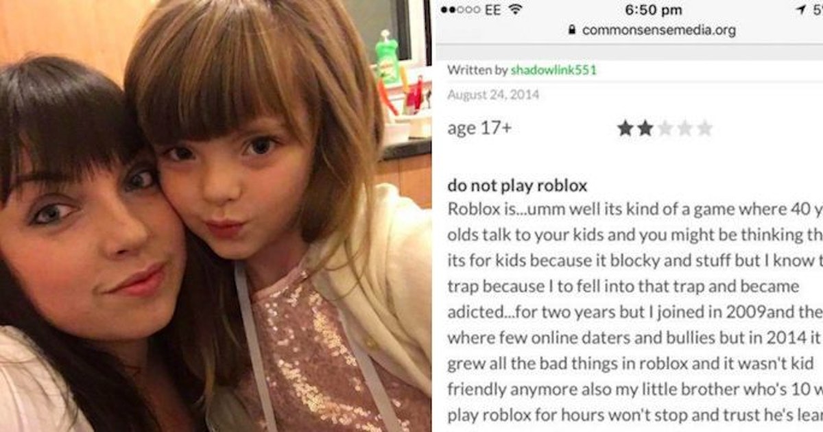 Mom Pens Post When Guy Calls Daughter Bae In Roblox