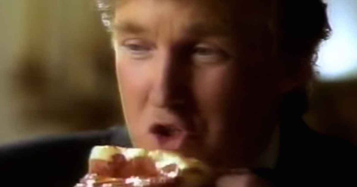 Donald Trump Once Starred In Raunchy Pizza Hut Commercial