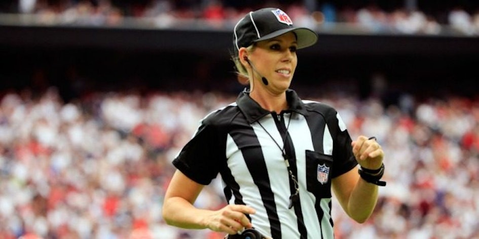 First Female NFL Referee, Sarah Thomas, Wants To Be Great