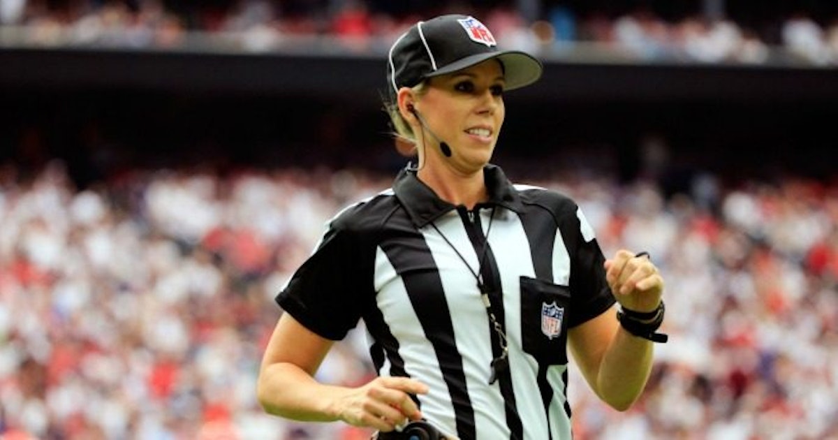 First Female NFL Referee, Sarah Thomas, Wants To Be Great