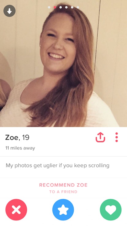 This Girl S Tinder Pictures Get Uglier As You Scroll Through