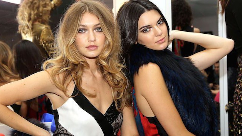 Kendall Jenner Bella And Gigi Hadid Pose For Love Magazine