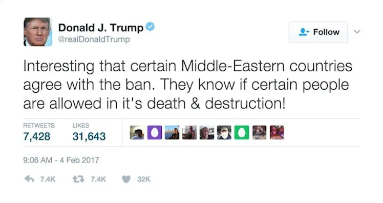 Trump Twitter Rant Donald Trump Rants On Twitter After Travel Ban Halt