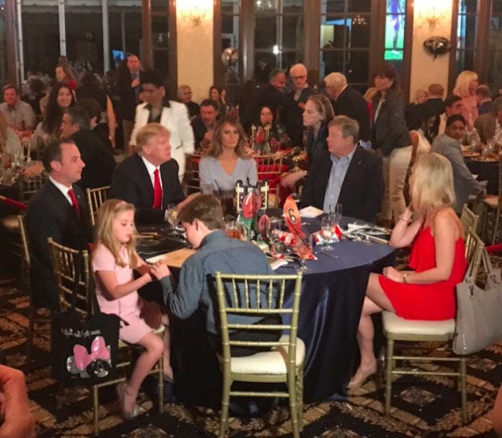 Trump's Super Bowl Party Looked Miserable