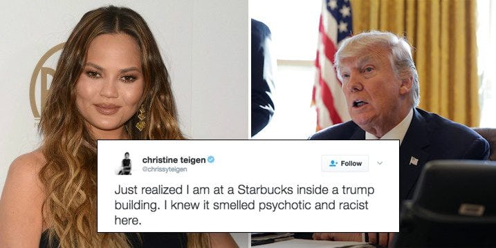 Chrissy Teigen Trolled Donald Trump Since 2011 On Twitter