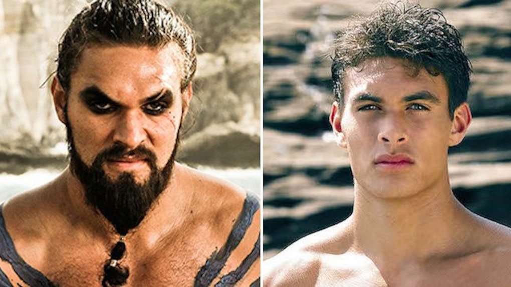 Khal Drogo From Got Was A Babe In The Original Baywatch