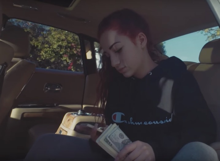 Cash me outside store champion hoodie