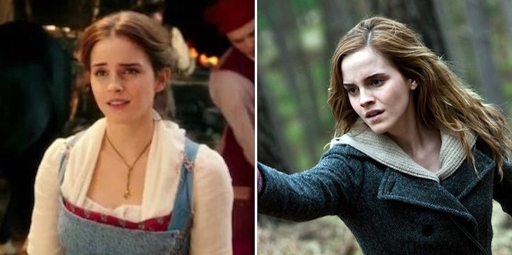 Emma Watson On Beauty And The Beast Hermione Similarity