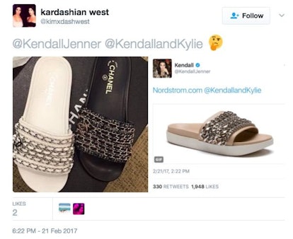 People Think Kendall And Kylie Jenner Stole Chanel's Design