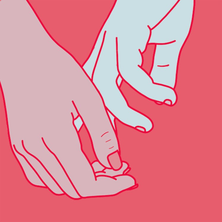 Brushing hands instead of holding hands is more intimate than you think. 