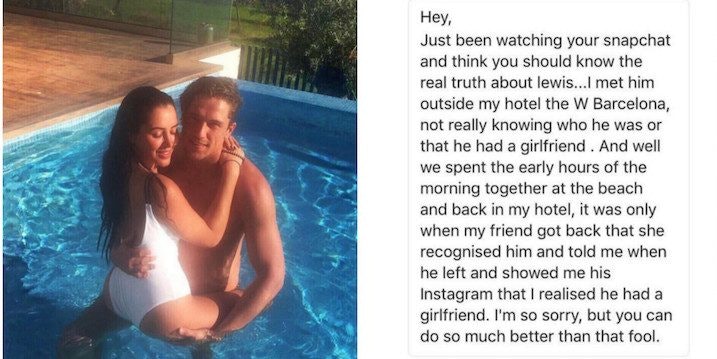 Cheating BF Lewis Bloor Explains Marnie Simpson photo