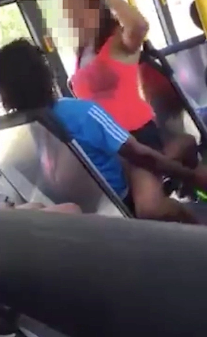 Couple Caught Shamlessly Having Sex On Crowded Public Bus