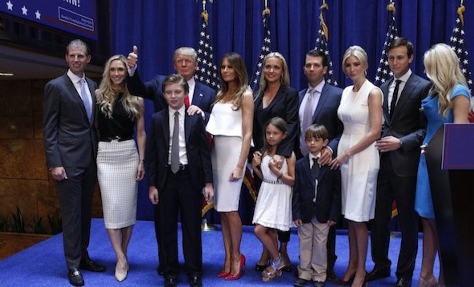 Trump donald children clearance security jr tiffany ivanka 2nd denies trying denied seeking Secret Service Took Selfies With Trump's Sleeping Grandson