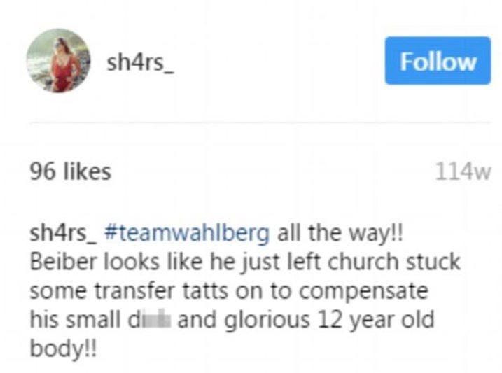 Woman Claims Justin Bieber Has A Small Penis