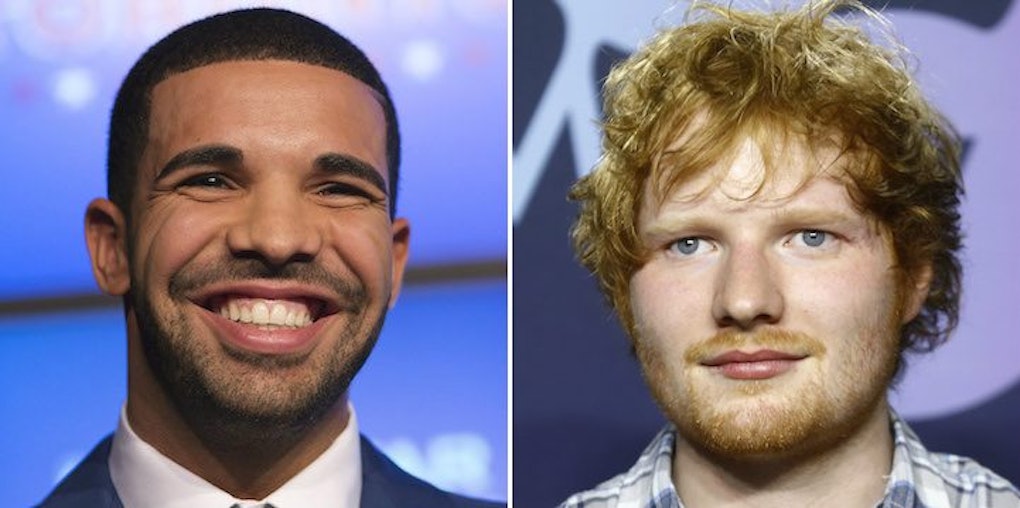 Drake Fans Are Trolling Ed Sheeran S Fans