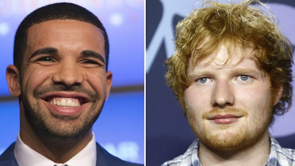 Drake Fans Are Trolling Ed Sheeran S Fans