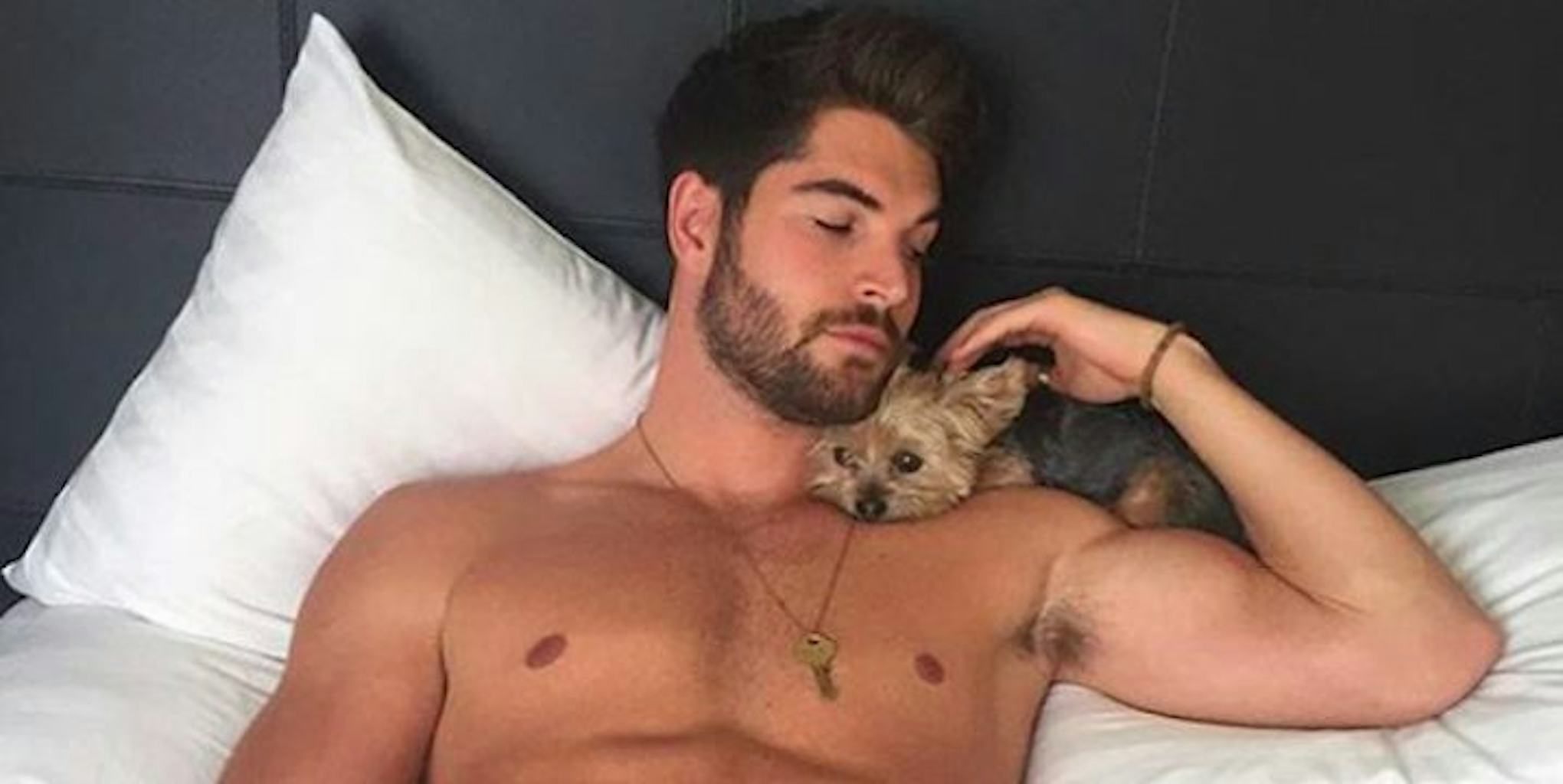 21 Hot Guys With Puppies That Will Make You Go 'Woof'