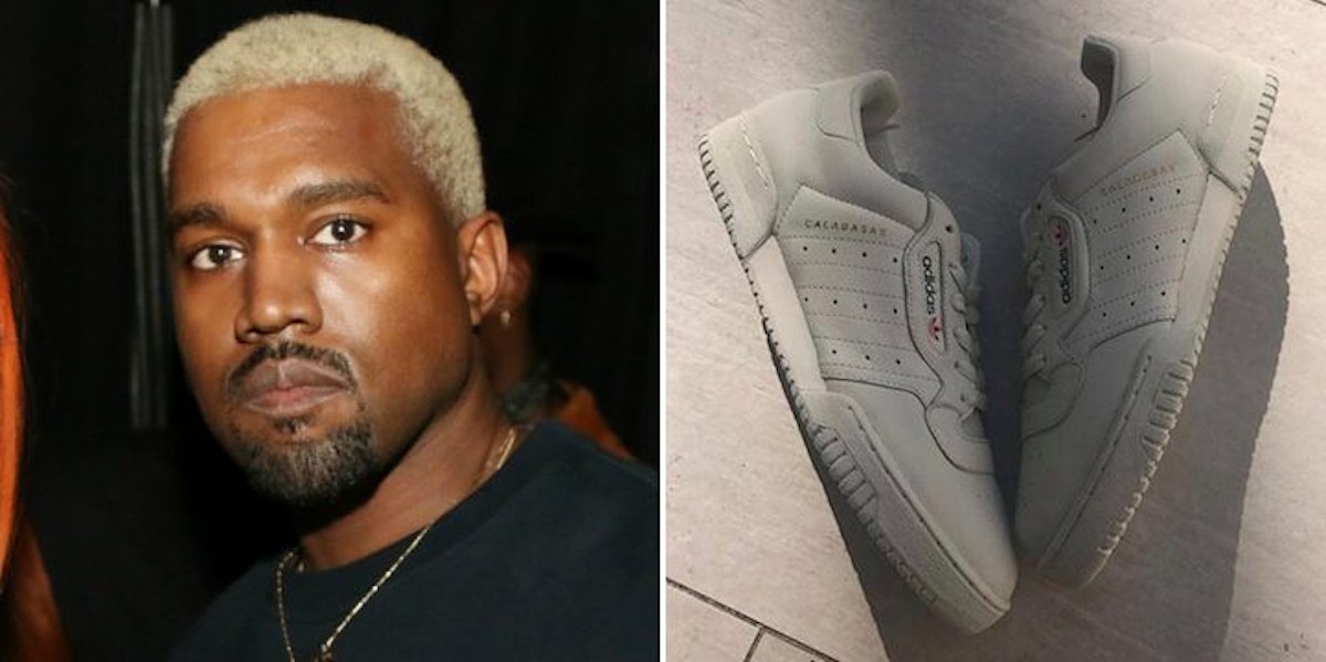 Twitter Trolls Kanye West Over His New Yeezy's '80s Look