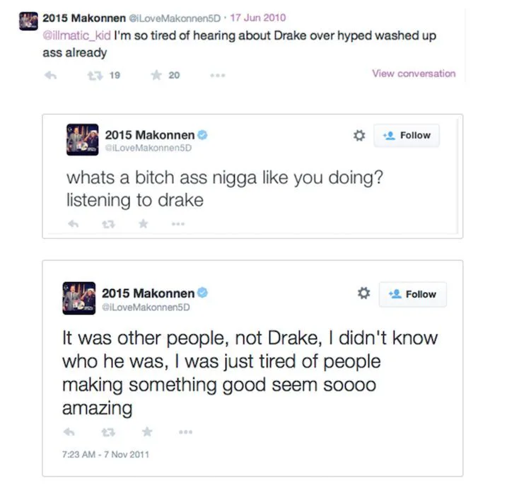 Drake Threatened To Jump 'Tuesday' Rapper Makonnen