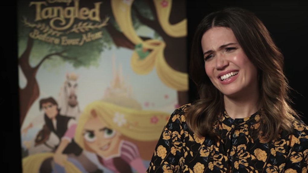 Mandy Moore Reacts To That Tangled Frozen Fan Theory