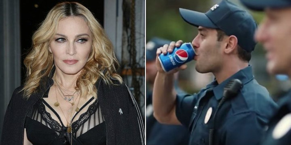 Madonna Disses Kendall Jenners Pepsi Ad With Instagram Pic