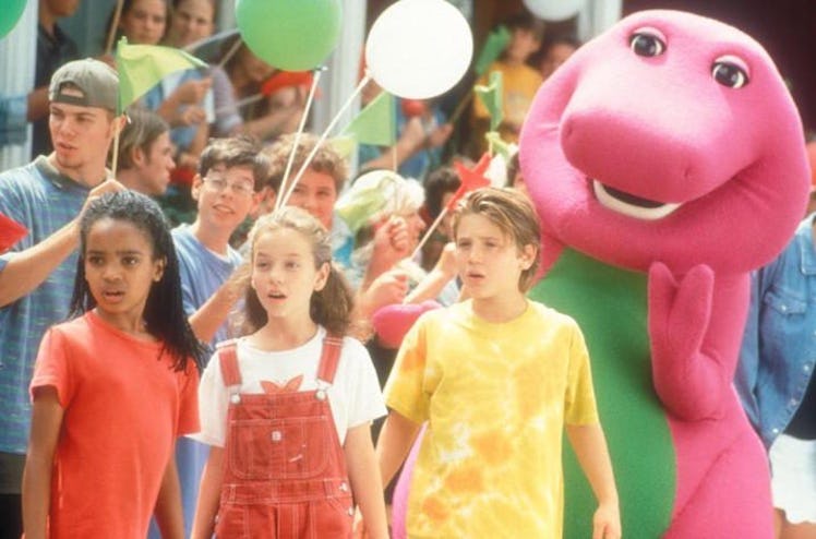 Kyla Pratt on 'Barney and Friends'