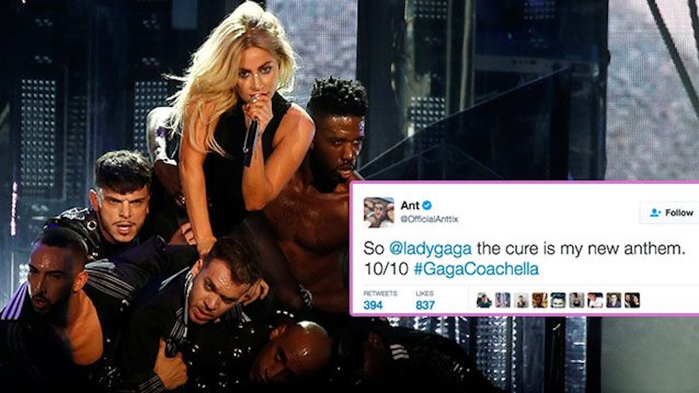 Lady Gaga Dropped Her New Single At Coachella