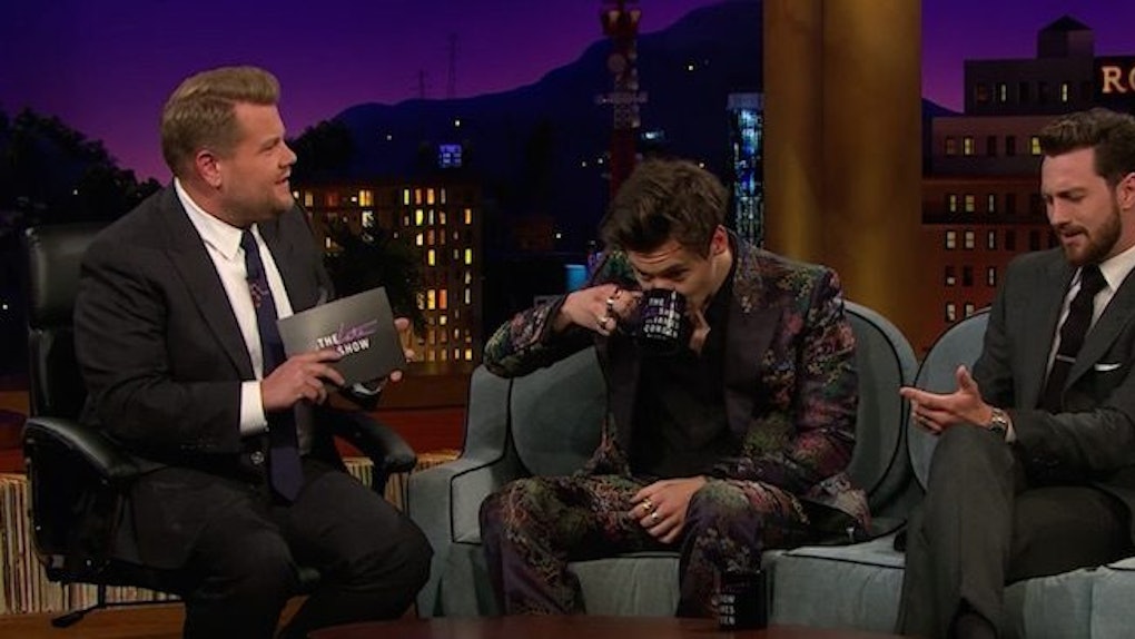 James Corden Asks Harry Styles About Kendall Jenner