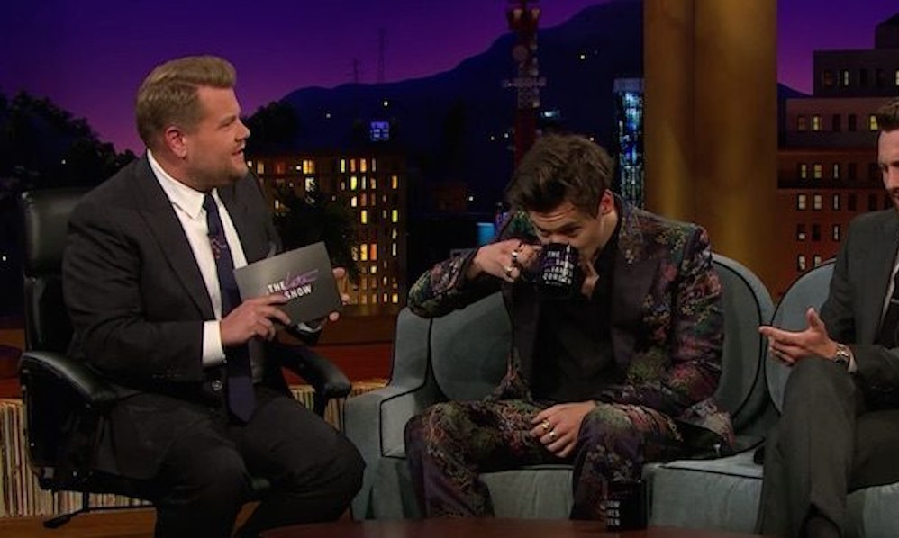 James Corden Asks Harry Styles About Kendall Jenner