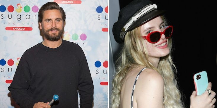 Scott Disick And Bella Thorne Hung Out And There Are Photos   Scott Disick Bella Thorne 