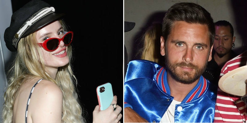 What Happened With Bella Thorne And Scott Disick In Cannes   Bella Thorne Scott Disick 1 