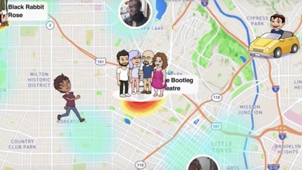 How Snap Map Chooses Actionmoji For Your Bitmoji